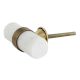 White Tube Stone Drawer Knob